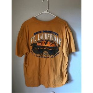 Vintage Harley Davidson Ft. Lauderdale graphic tee